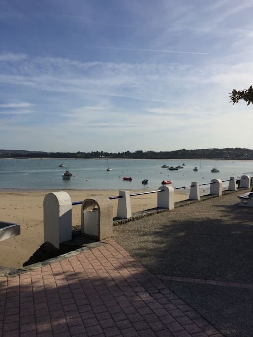 Plage du port