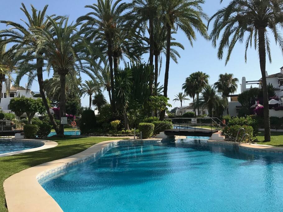 Pool area