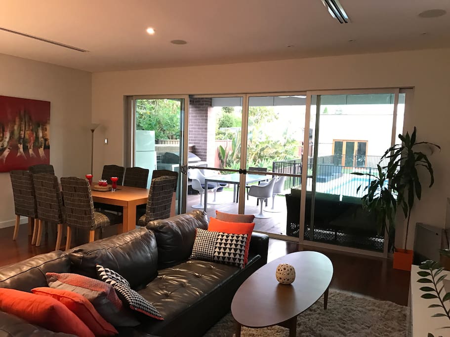 Lounge dining area