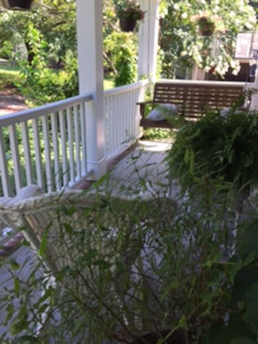 Enjoy the porch swing