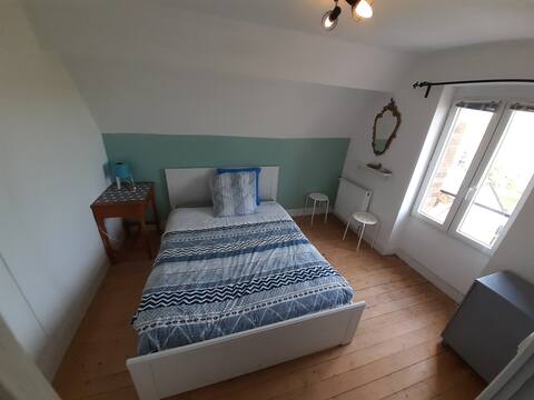 Charming top floor with 3 bedrooms (3-8 people)