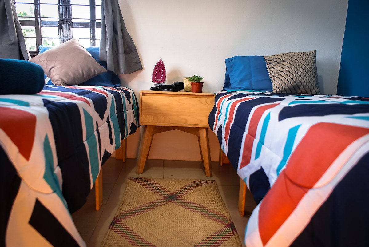 Double room, perfect for rest.