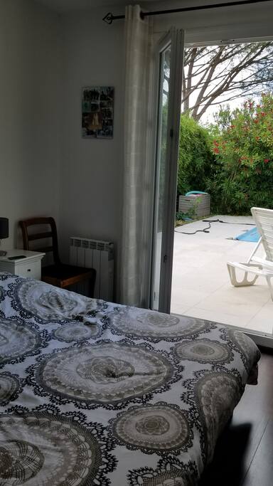 Chambre lit king size