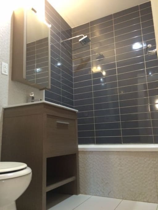 The bathroom
