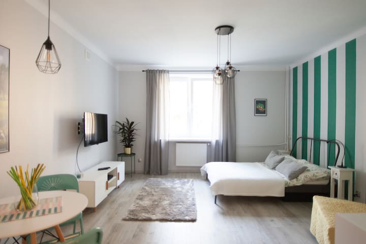 HalaKoszyki - Perfect location, quiet, cozy studio