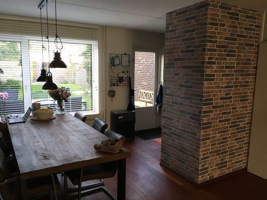 The downstairs livingroom