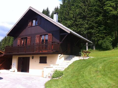 Chalet on the edge of the forest