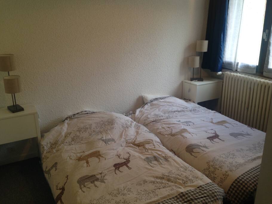 Chambre 1 / lits jumeaux