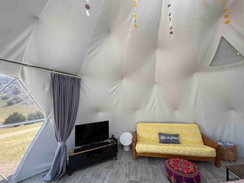 Top performing Airbnb: •Private Dome Under the Stars! Guernsey St Park• in Wyoming