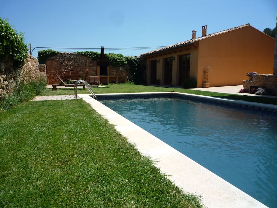 la piscina
