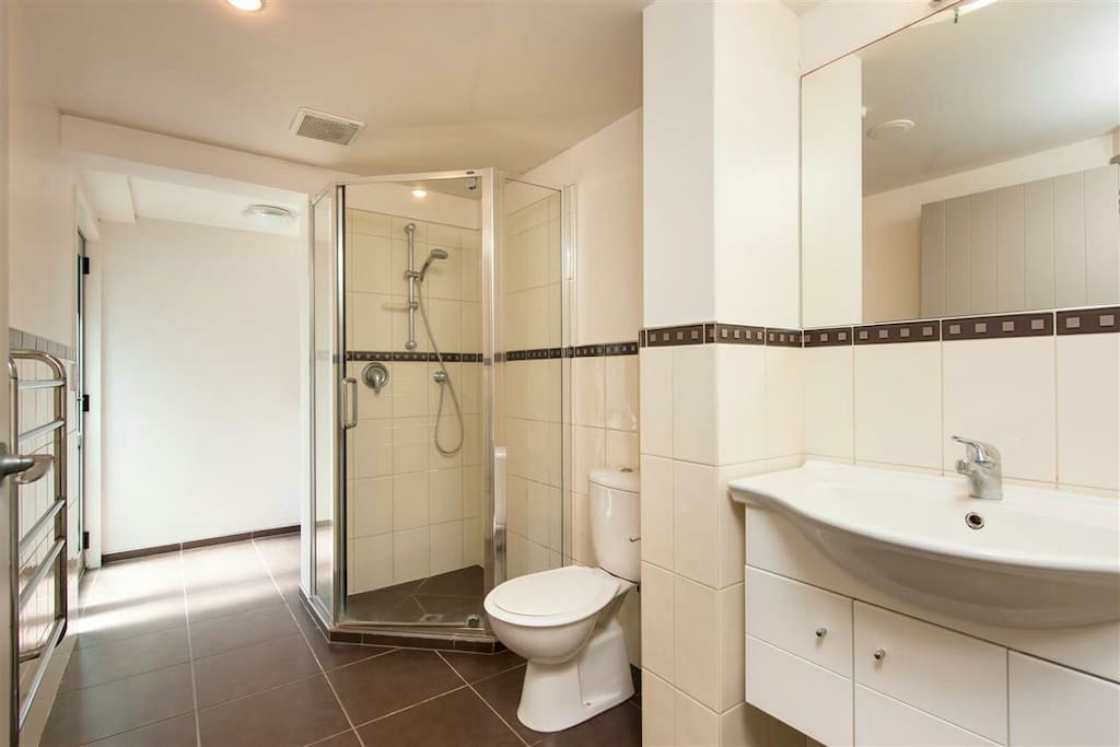 Ground floor bathroom next to Laundry