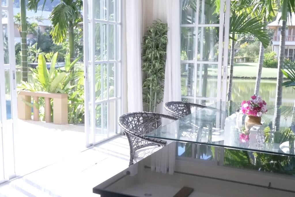 Dining area