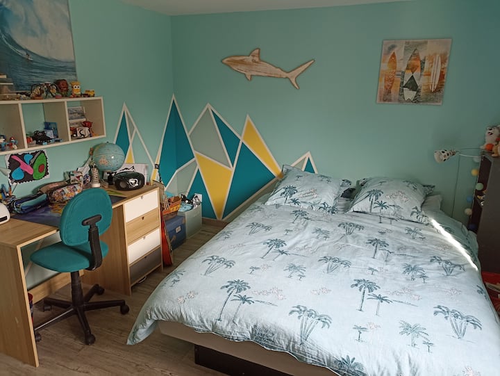 Chgambre 3- lit 160x200cm