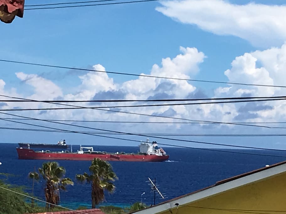 View from the balcony