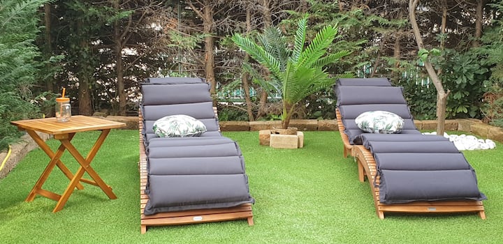3 Pièces Les Pieds Dans L'eau 5 Pers Jardin Box - Roquebrune-Cap-Martin