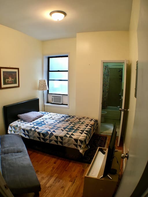 The Bedroom/Private Bathroom