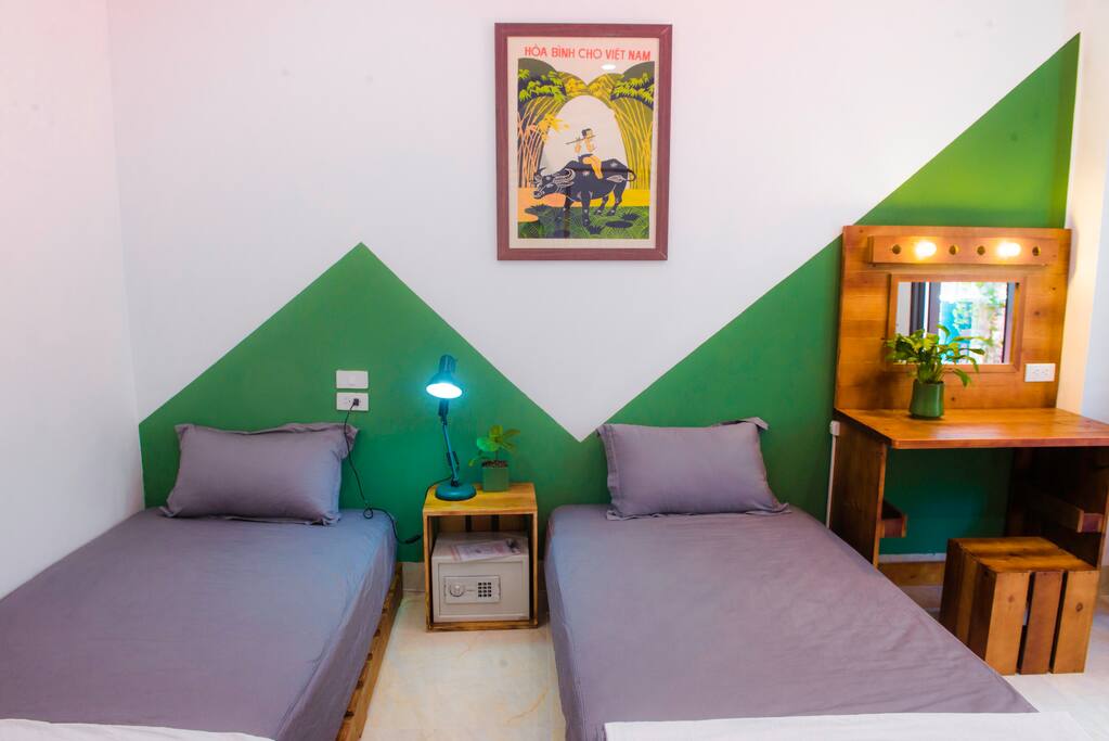 Nice and comfy twin beds