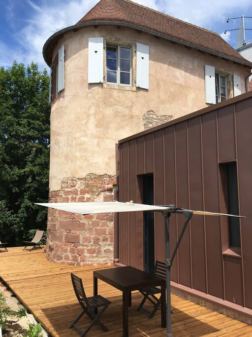Terrasse 35m2