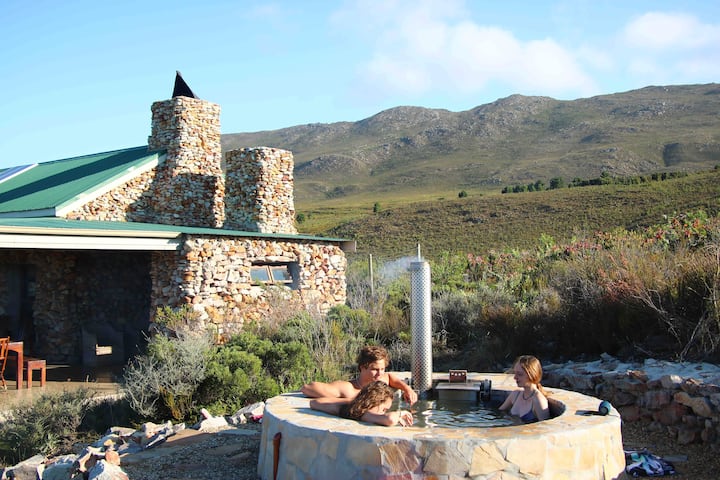The Villa and Hot tub at black eagle