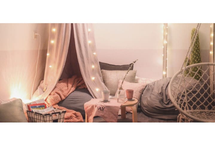 【整屋消毒】3号线岗顶地铁上盖,毗邻太古汇华师暨大,直达长隆小蛮腰,巨幕影院,温馨秋千房