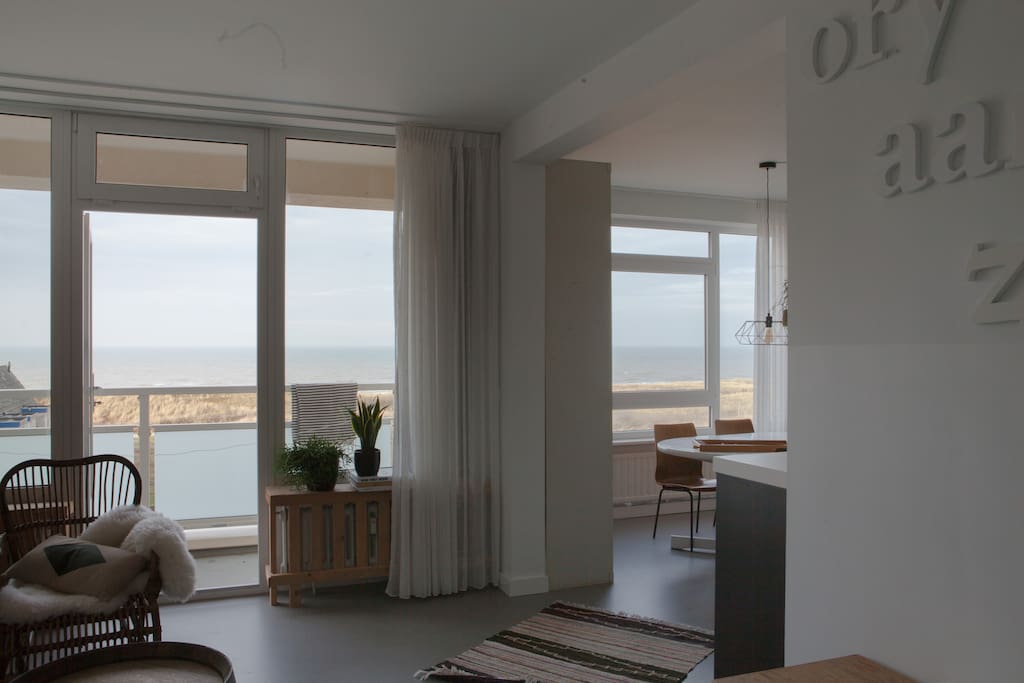 Living room with seaview!