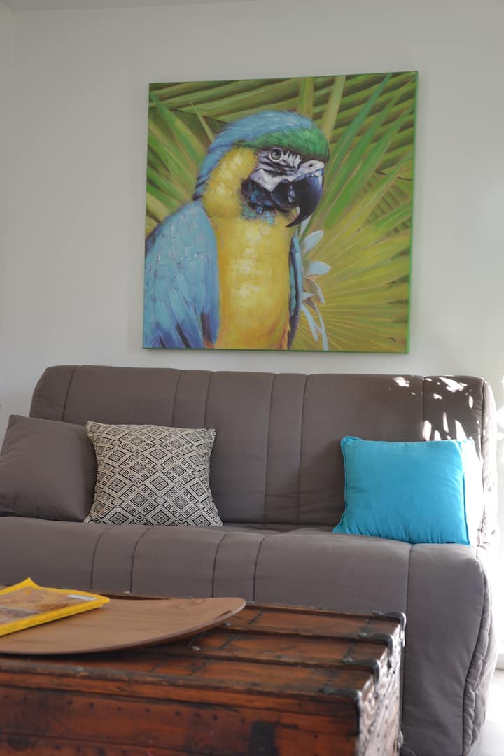 Appartement Bord De Mer, Sur Jardin, Avec Terrasse - Les Rosaires