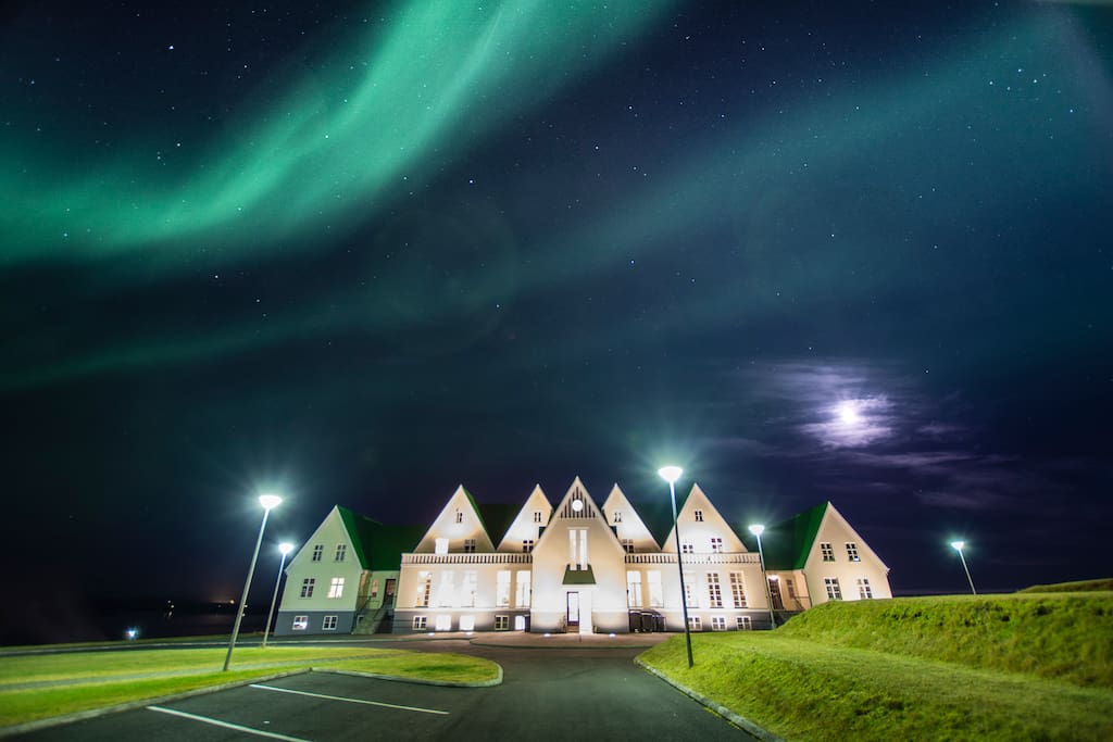 Northern Lights during winter time.