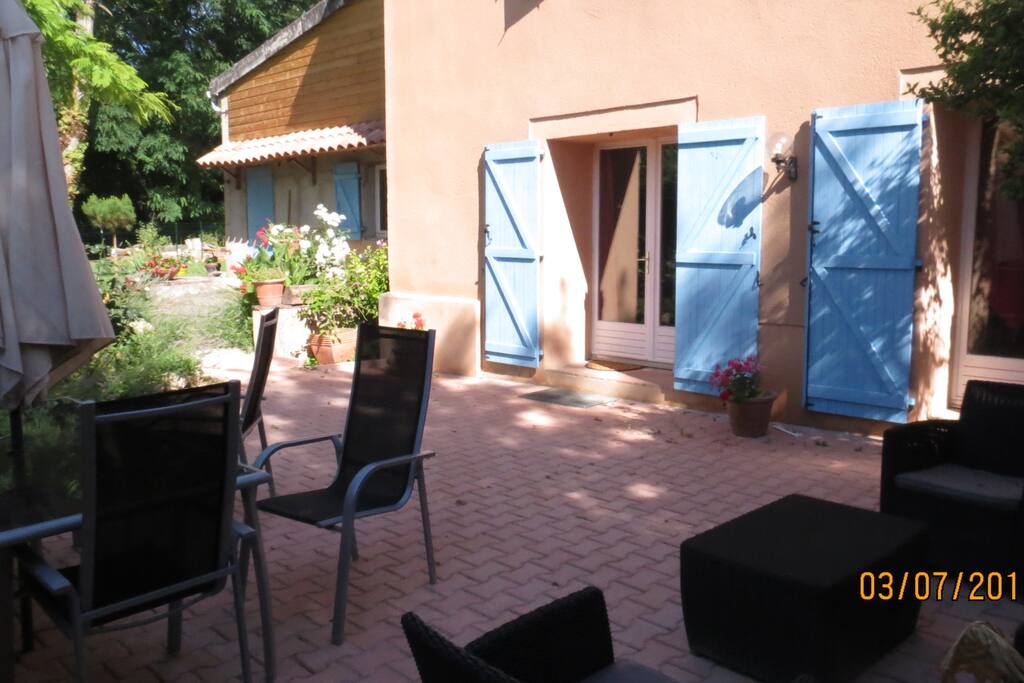 terrasse ombragée