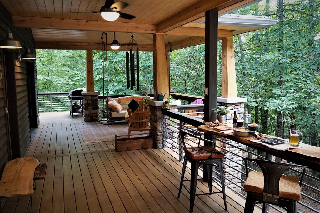Join us on the front porch for a local craft beer.