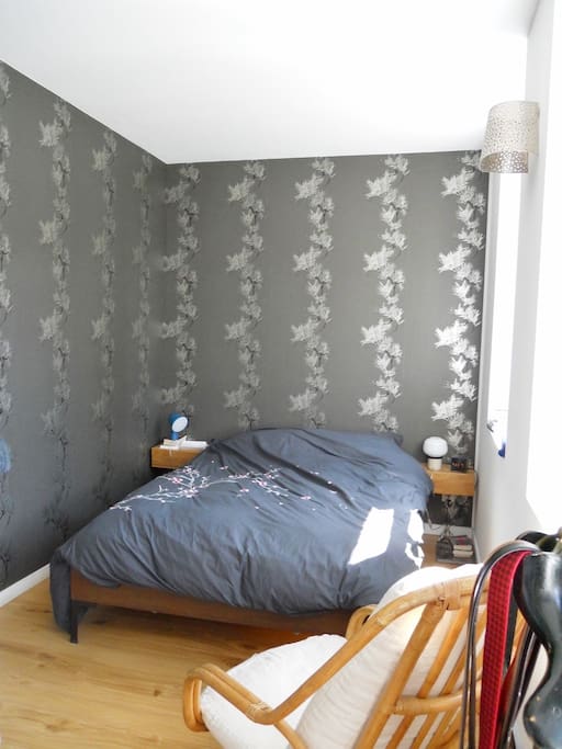 Chambre au calme.