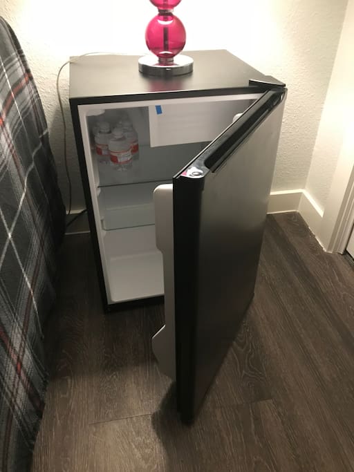 Mini fridge for food and drinks