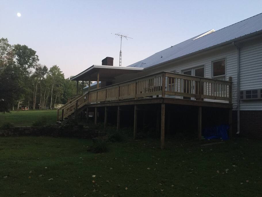 Back of lodge
