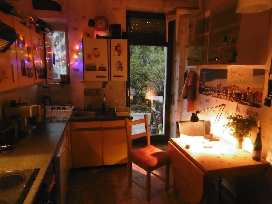 Thats the kitchen with every imaginable kitchen device