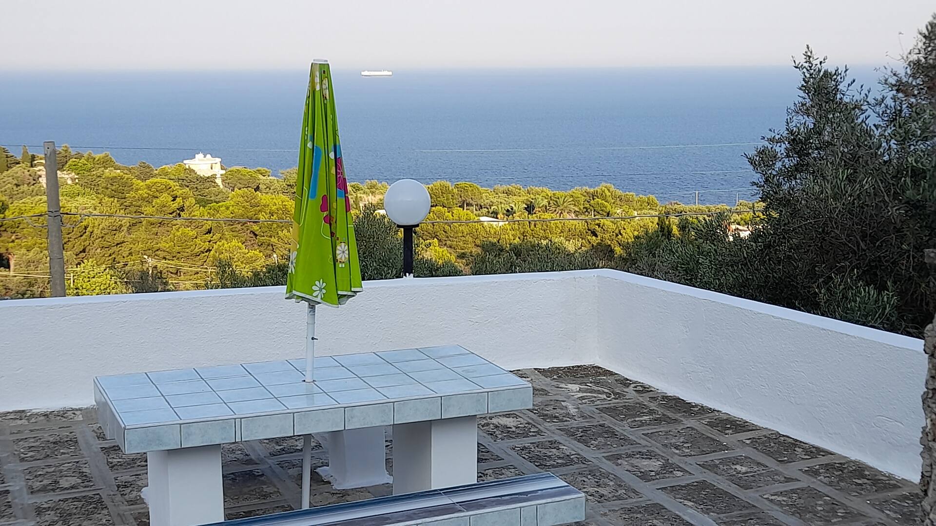 Alba Villa with Ocean View & Two Panoramic Terraces, with Wi-Fi and Air Conditioning