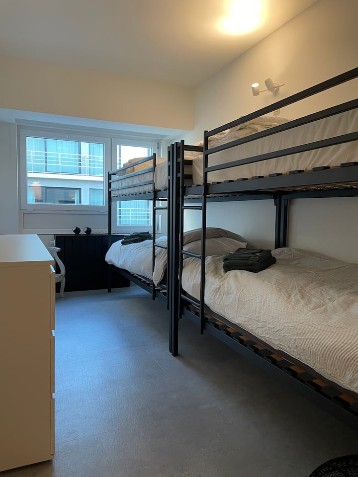 dormitorio 3 con 2 literas. 