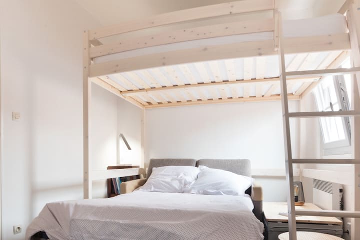 chambre 2

3 ème lit 
(Disponible uniquement sur demande )