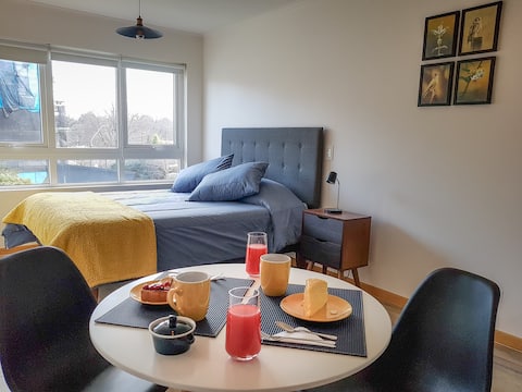Cute Studio in Isla Teja, unbeatable location.