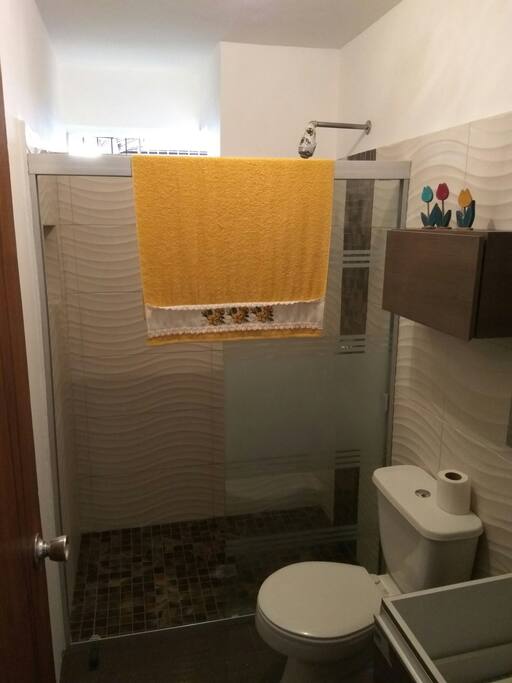 Your Private Bathroom with Hot Water