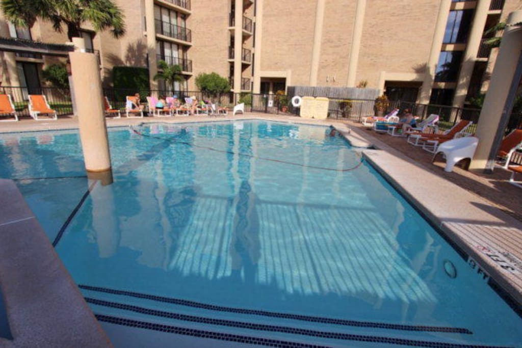 One of two pools