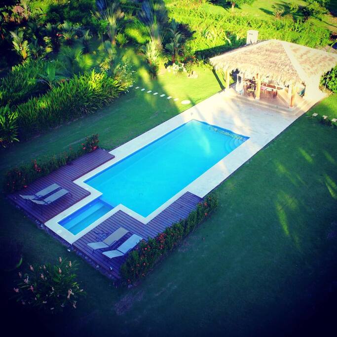 Swimming pool area