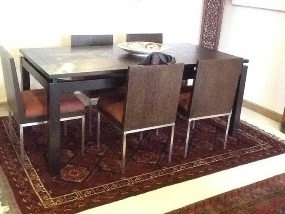 Delightful dinning area