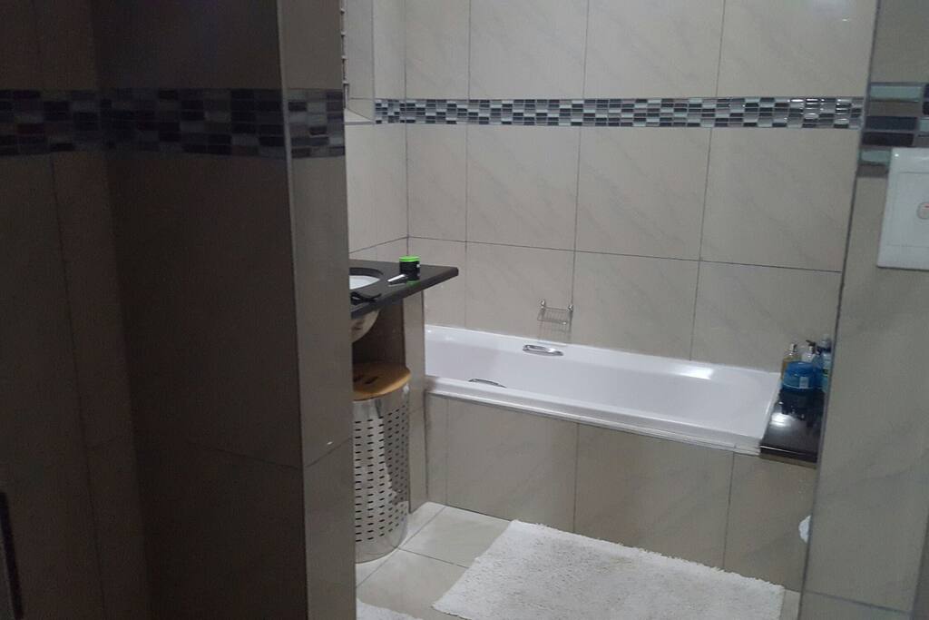 En suite bathroom