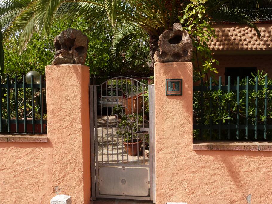 Your front gate leading to your apartment