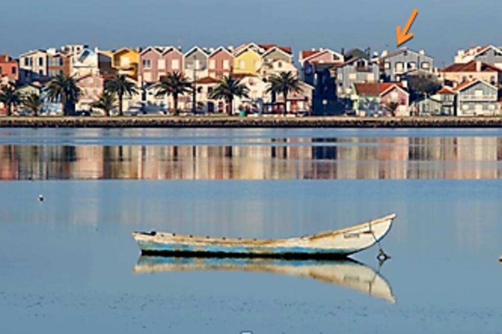 O Belleview.charm Apartment visto da Ria.