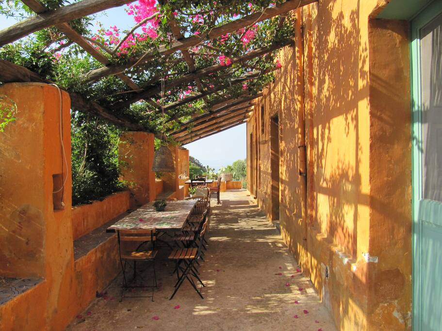 View of the Eolian Patio