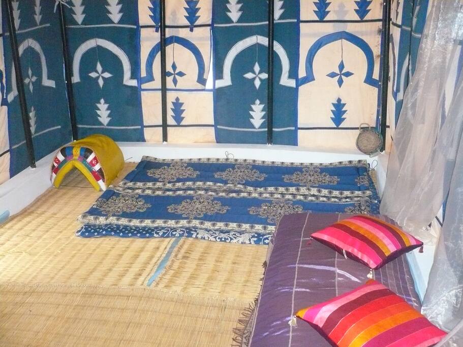Couchage tapis moelleux