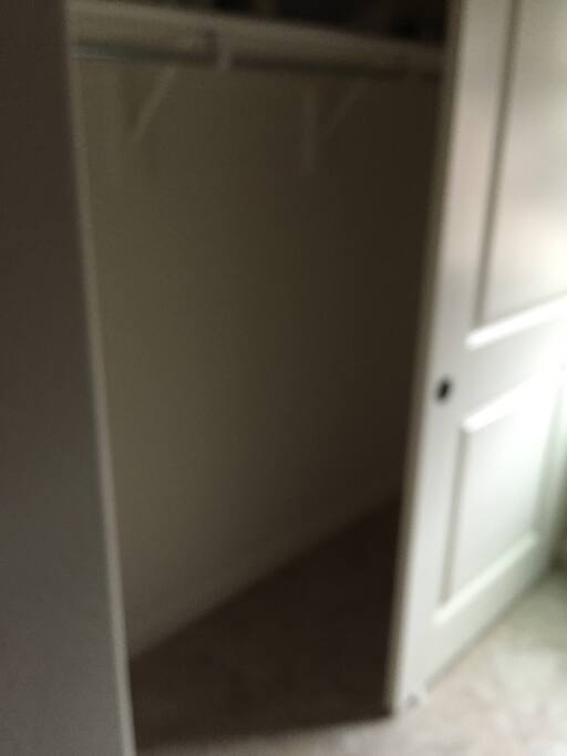 Guest closet.