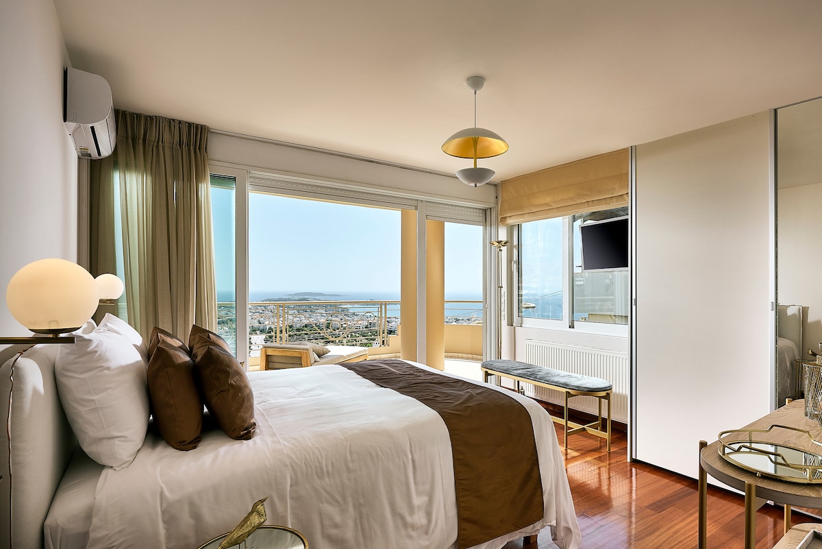 spálňa s výhľadom na more (č. 2)