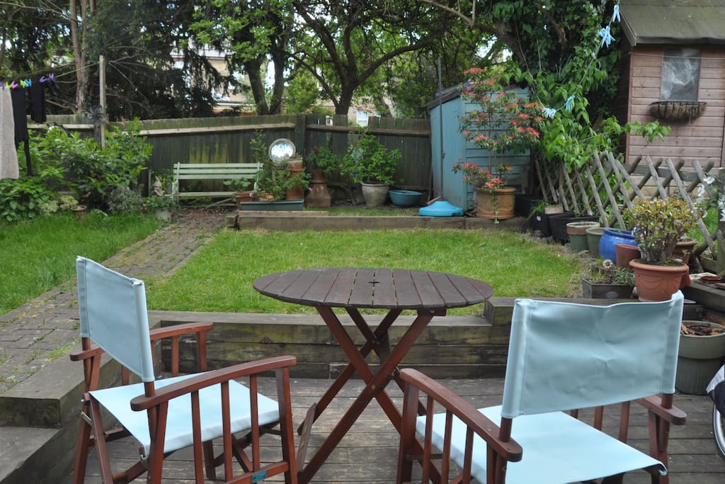 Downstairs garden