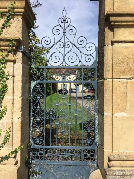Through the gate